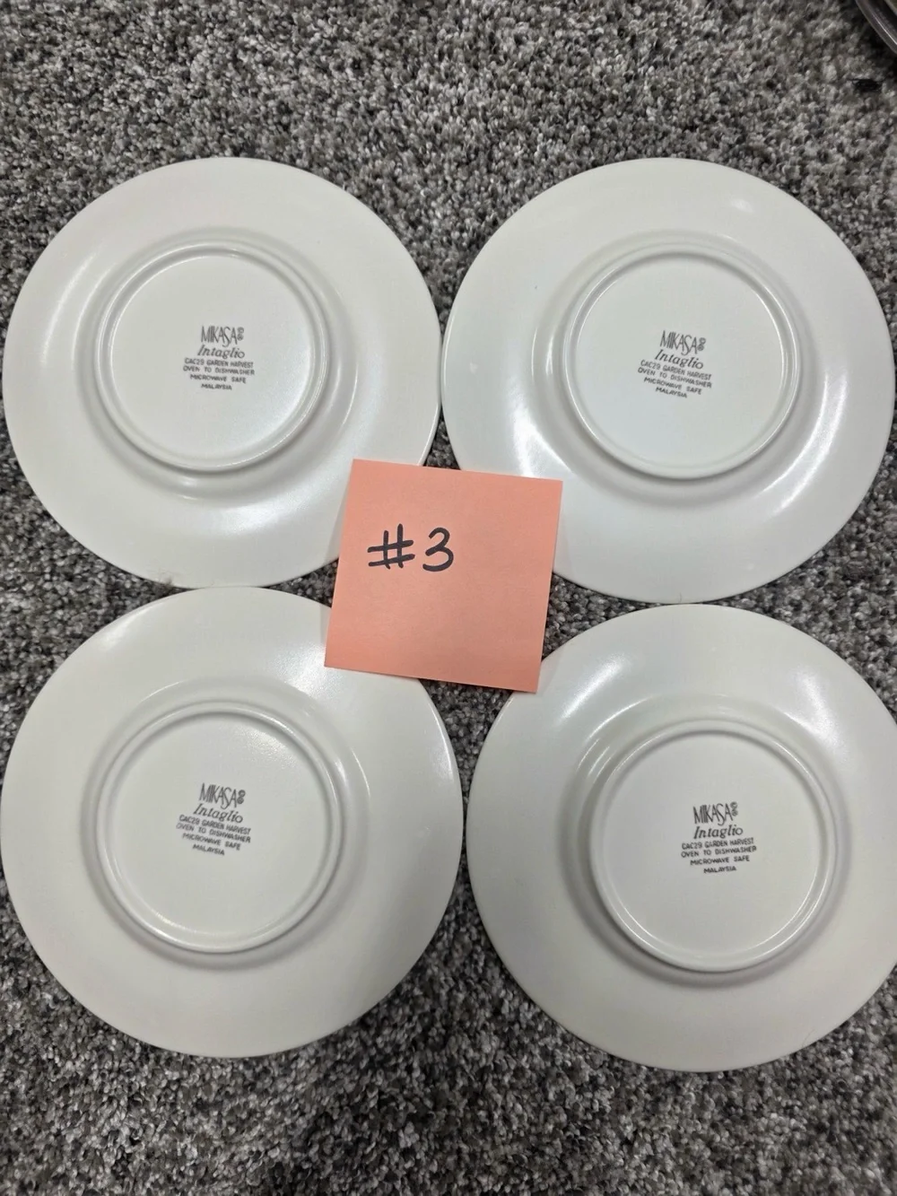 Mikasa Bread Plates - Garden Harvest